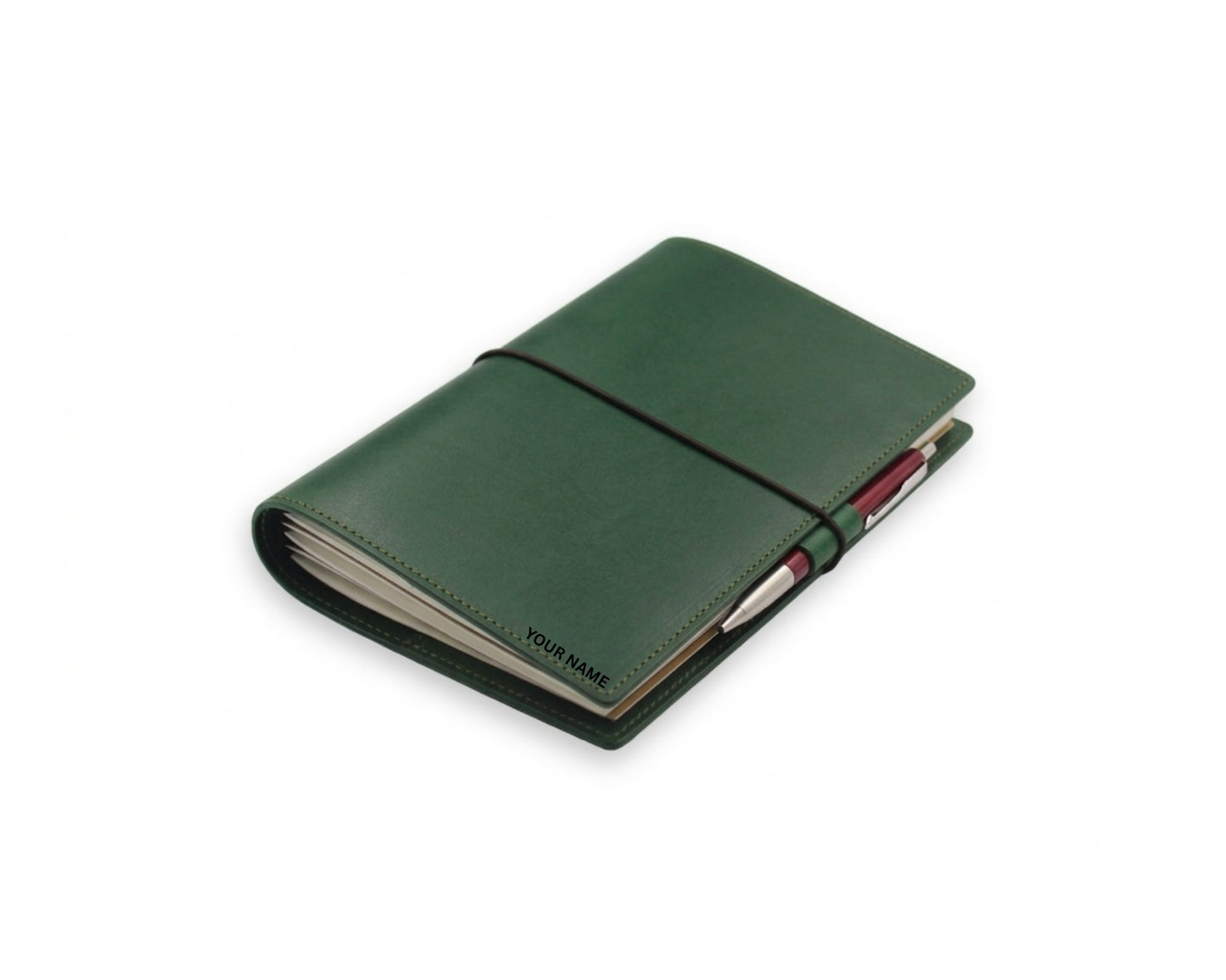 The Utility Journal - Green (With your Name Customisation)