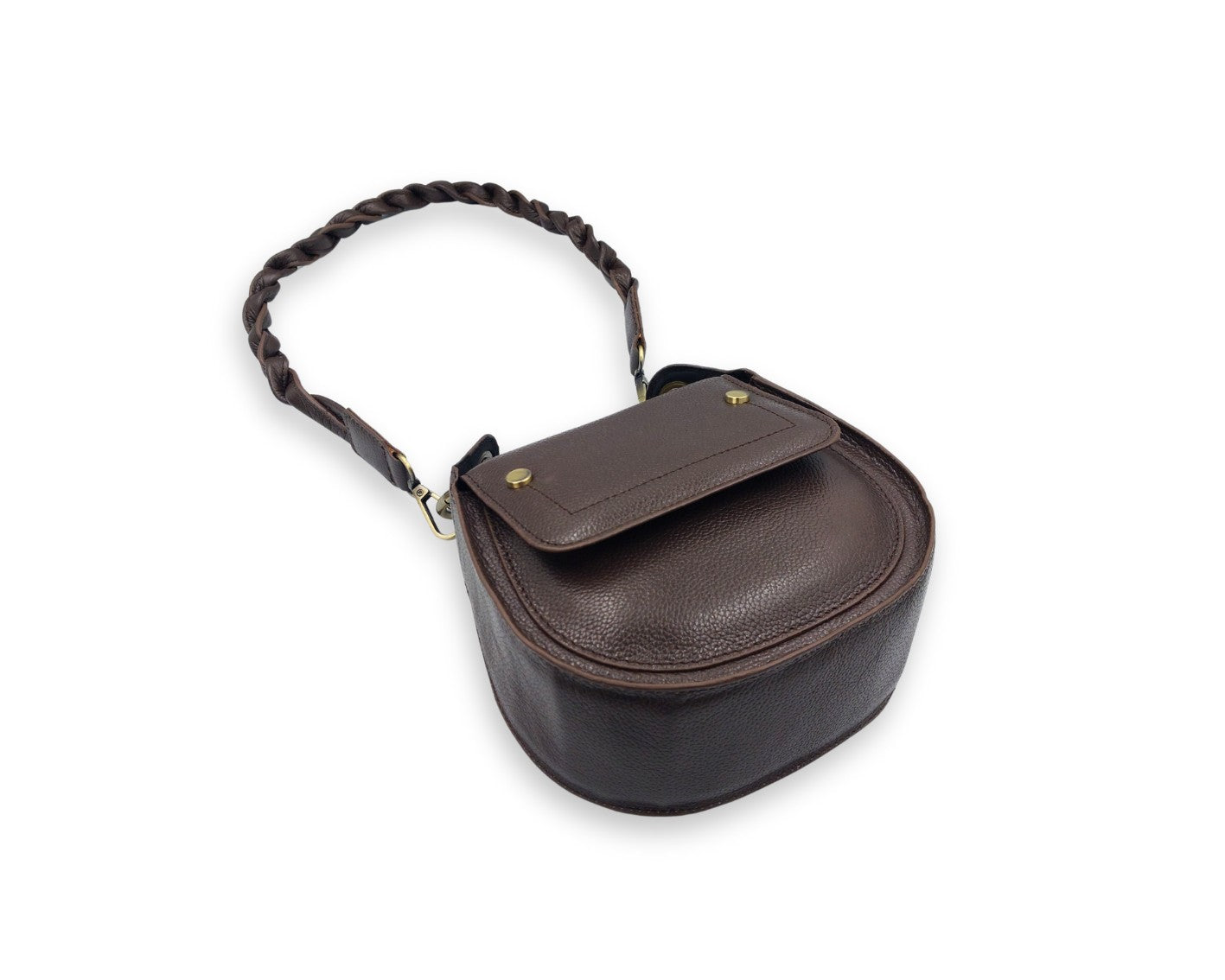 Adriana Cross Body and Shoulder Ladies Bag - Chocolate