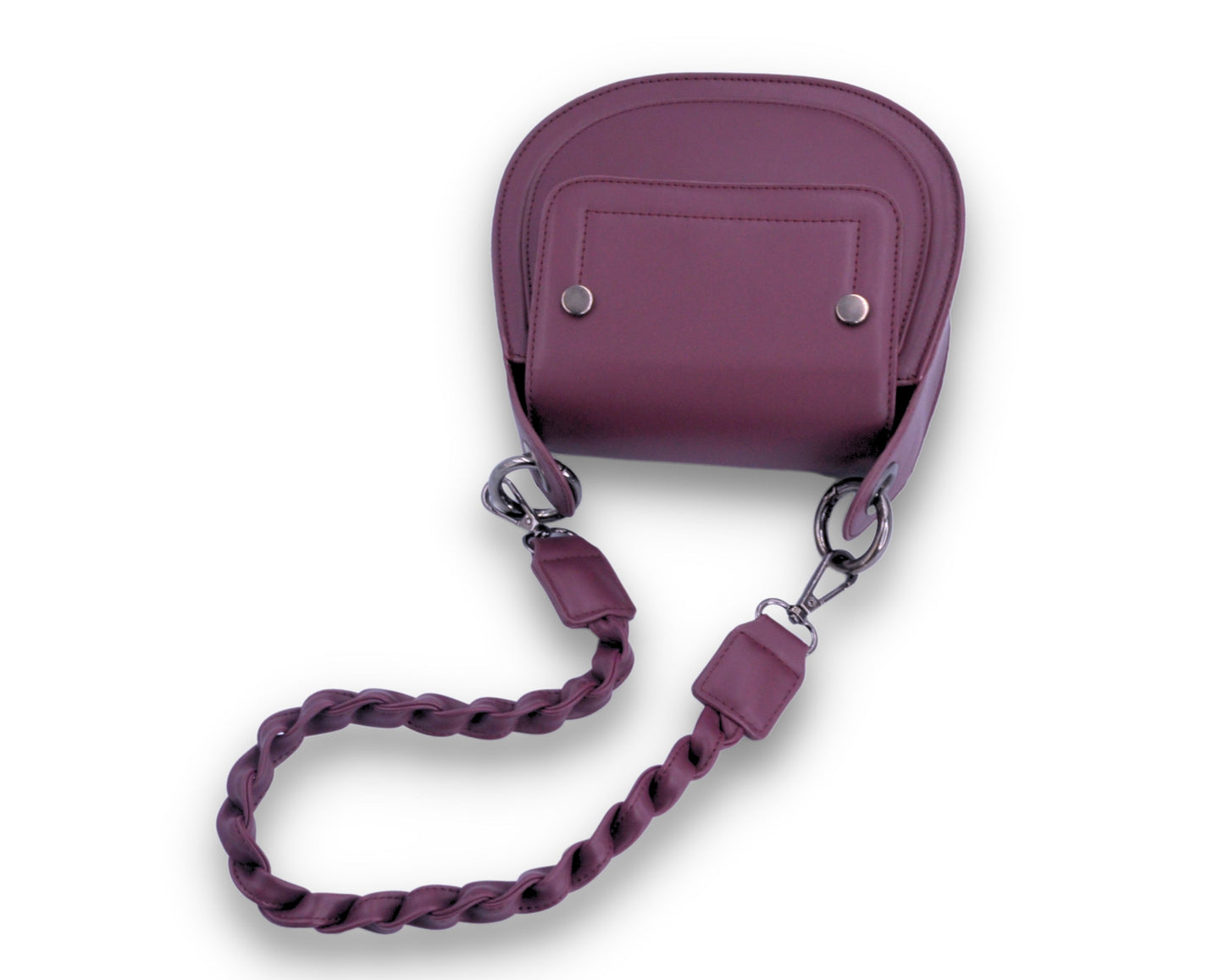 Adriana Cross Body and Shoulder Ladies Bag - Wine