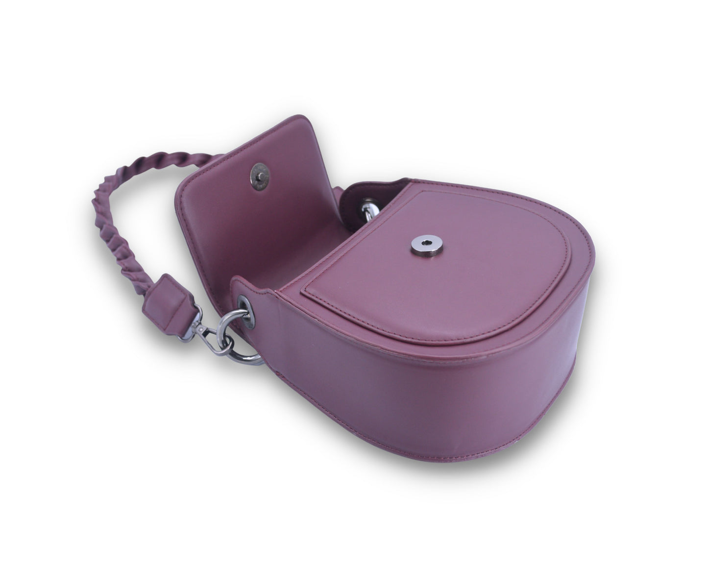 Adriana Cross Body and Shoulder Ladies Bag - Wine