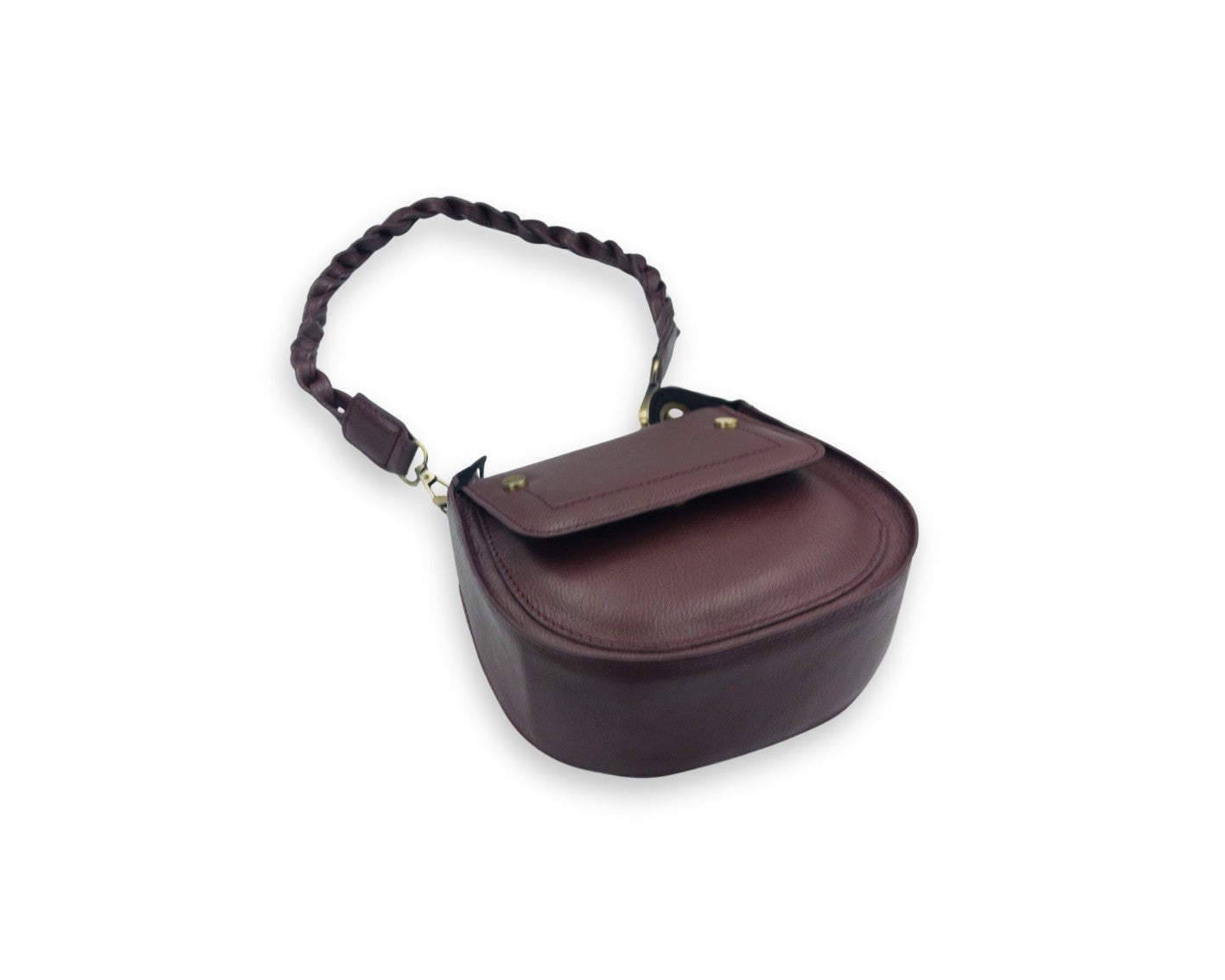 Adriana Cross Body and Shoulder Ladies Bag - Wine