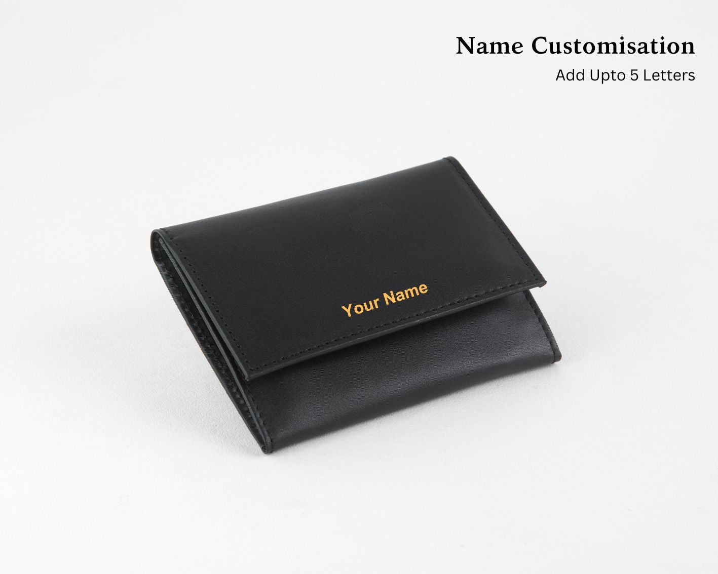 Discovery Wallet - Black (With Your Name customisation)