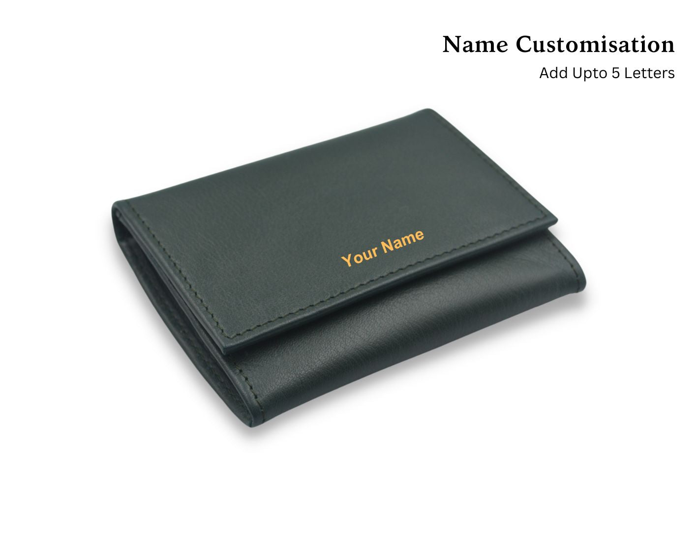 Discovery Wallet - Army Green (with Your Name Customisation)