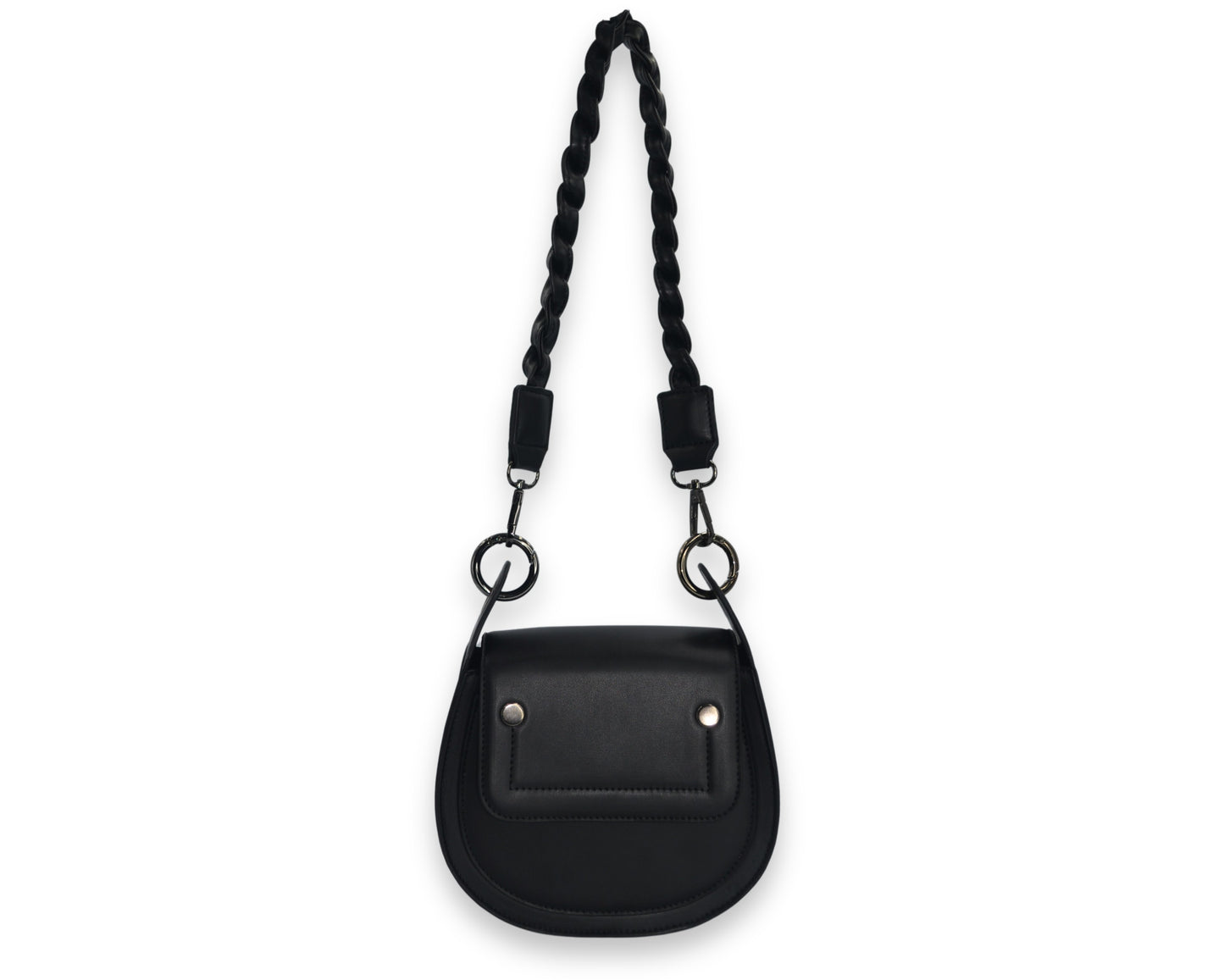 Adriana Cross Body and Shoulder Ladies Bag - Black