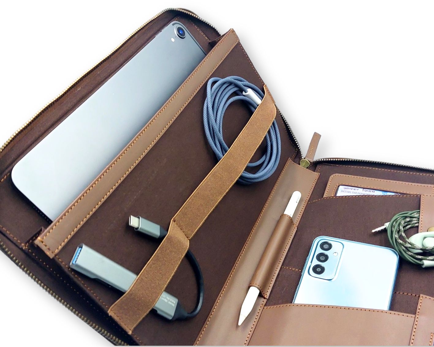 iPad Organiser - Tan