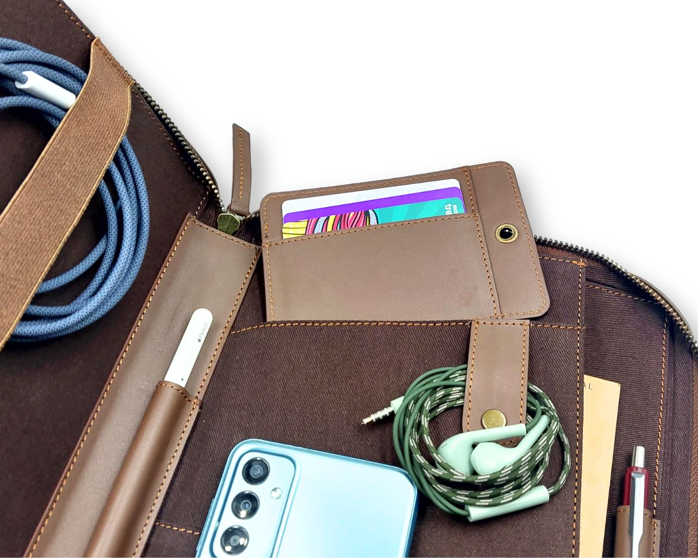 iPad Organiser - Tan