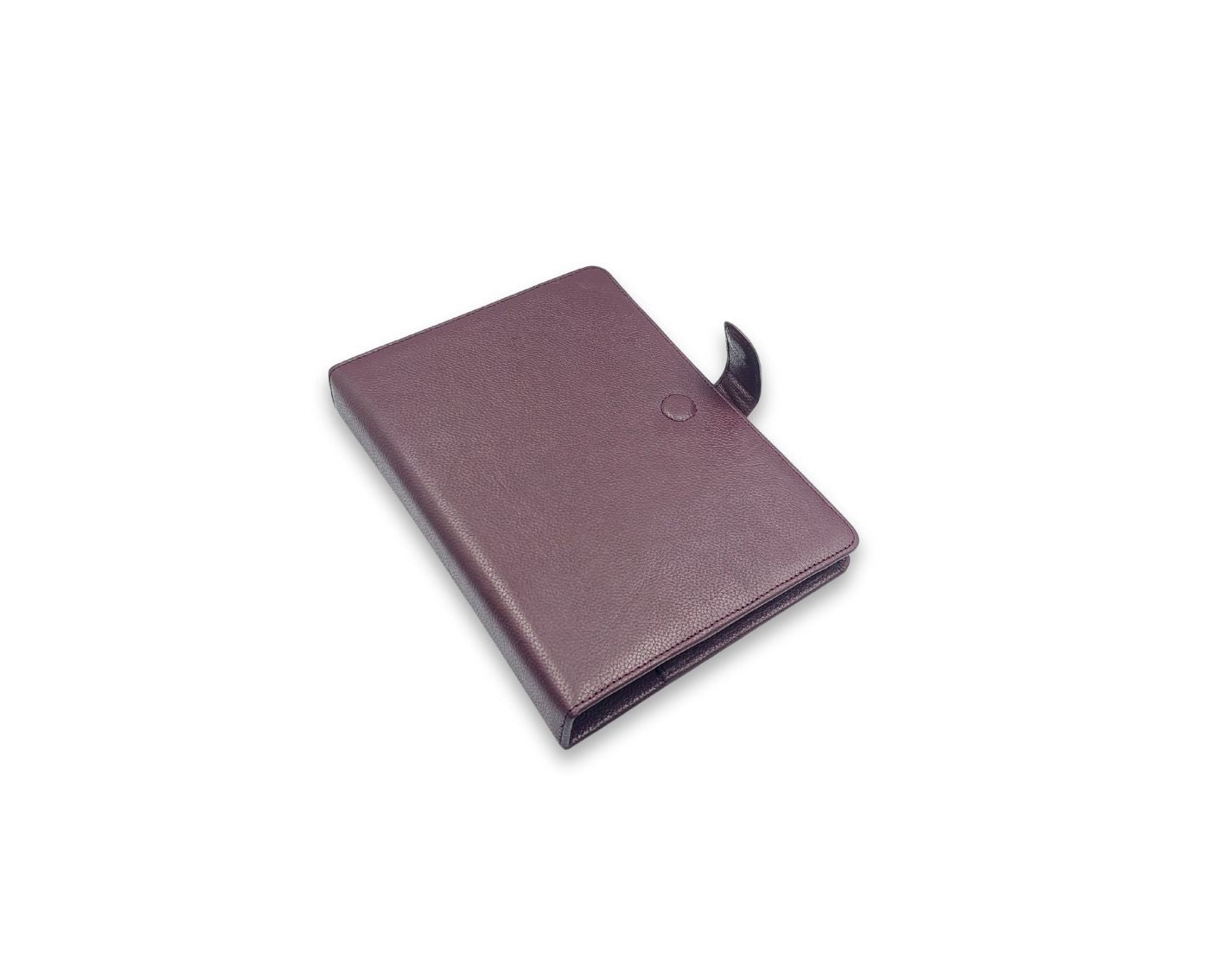 Luxury Full Grain Leather A5 Planner Binder - Wine