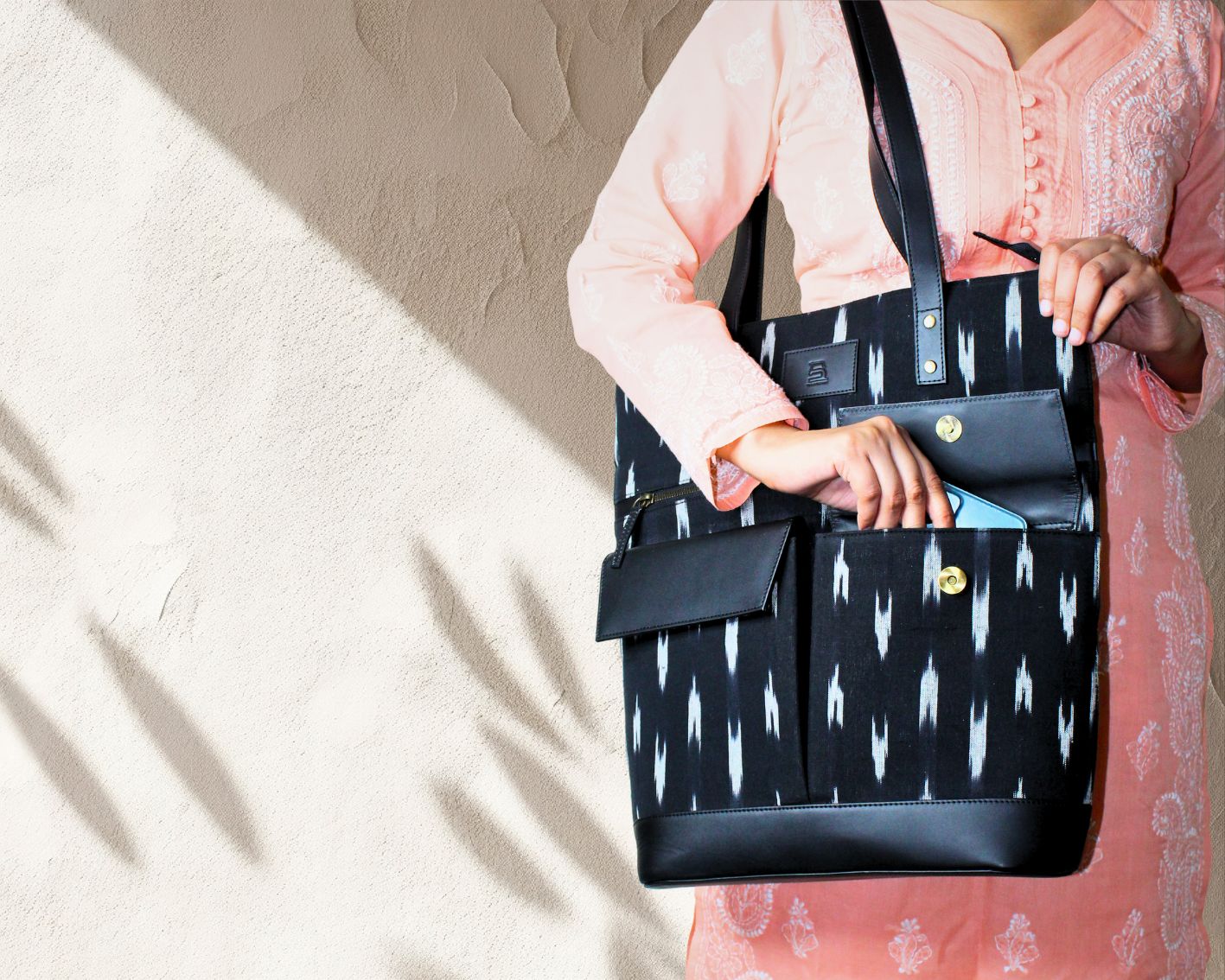 Manhattan Ikat office Tote
