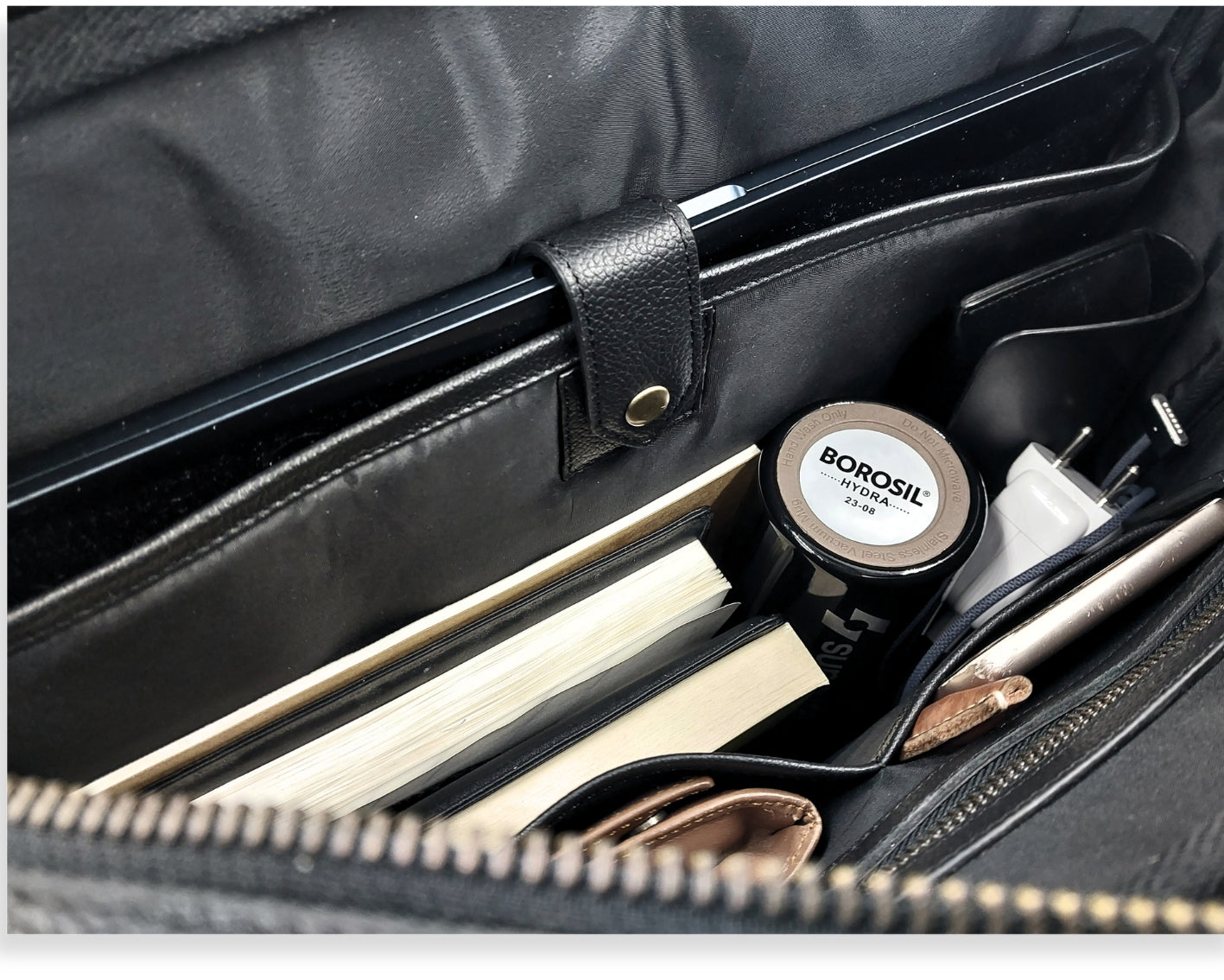 Metro Business Laptop Bag - Black