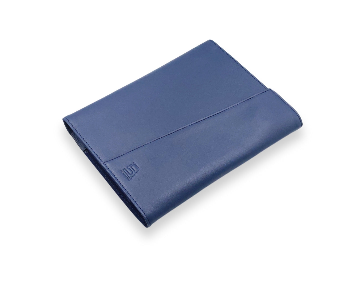OrbitNote – Leather Diary with Organizer Pockets - Blue