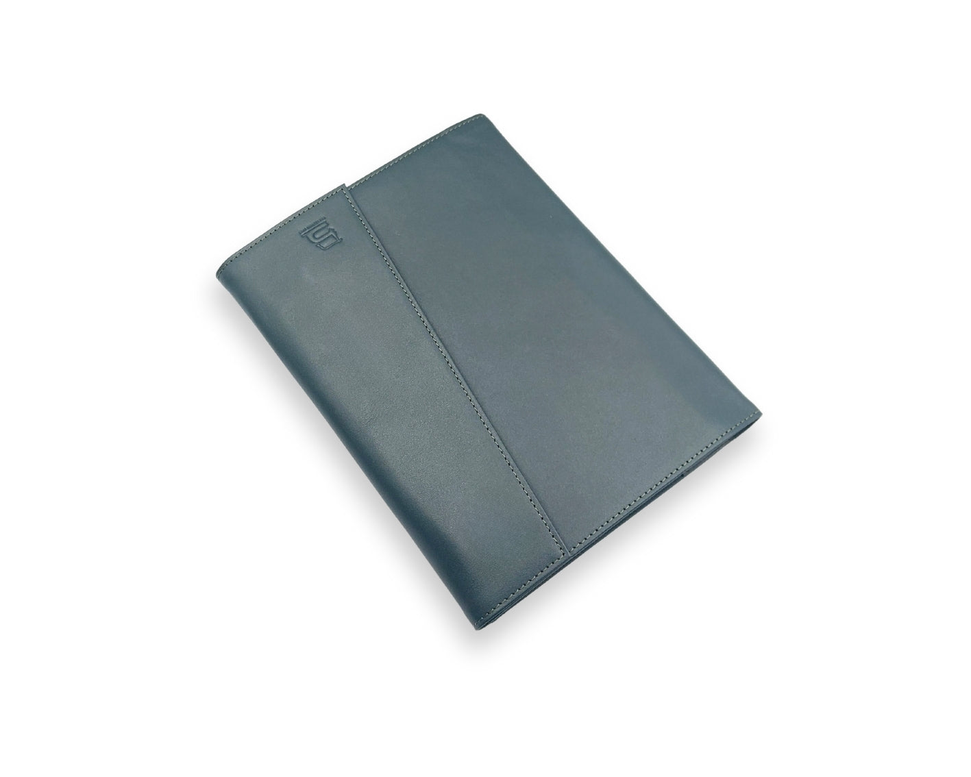 OrbitNote – Leather Diary with Organizer Pockets - Green