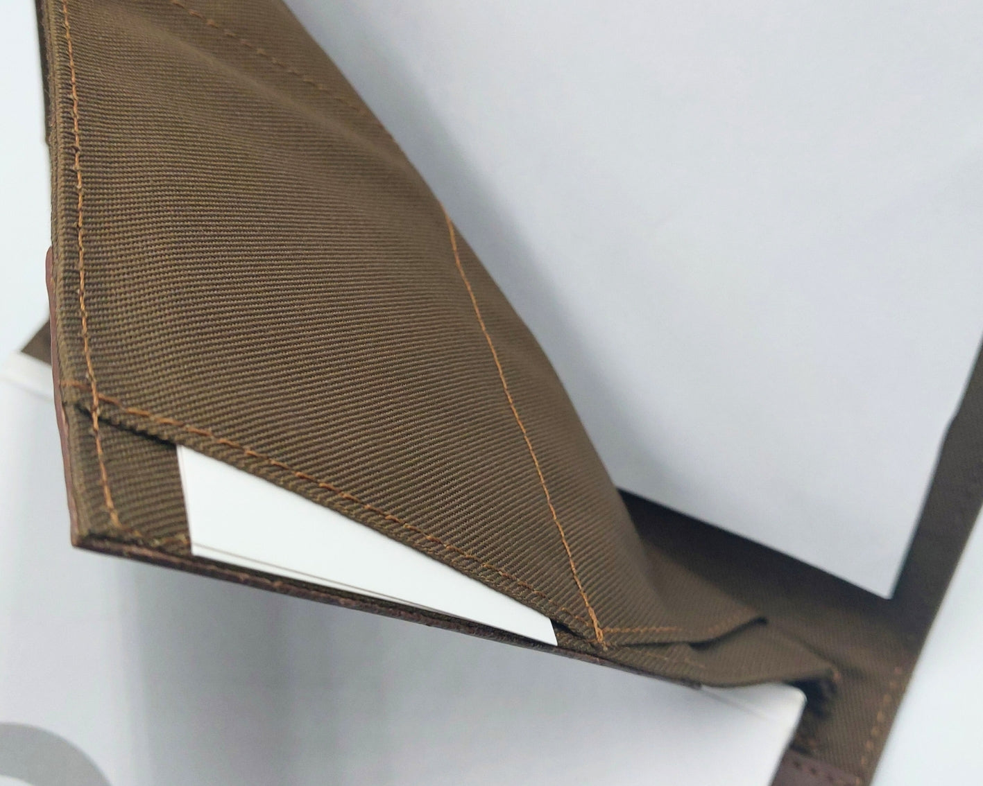 OrbitNote – Leather Diary with Organizer Pockets - Tan