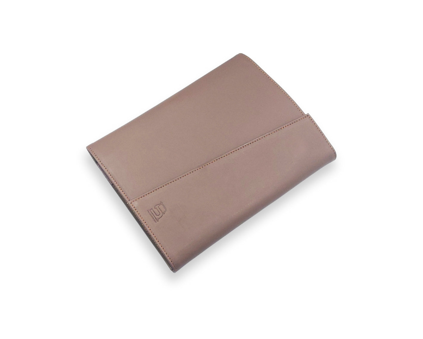 OrbitNote – Leather Diary with Organizer Pockets - Tan