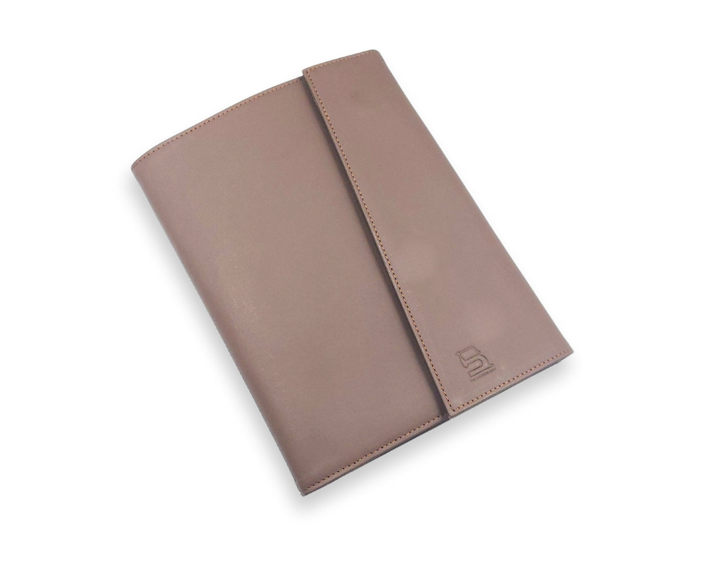 OrbitNote – Leather Diary with Organizer Pockets - Tan