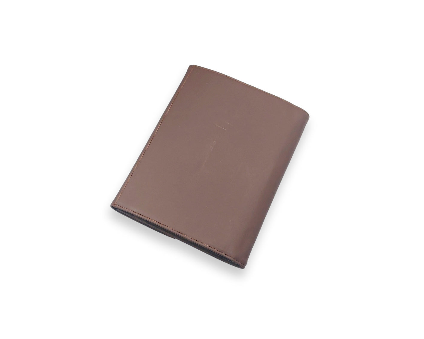OrbitNote – Leather Diary with Organizer Pockets - Tan