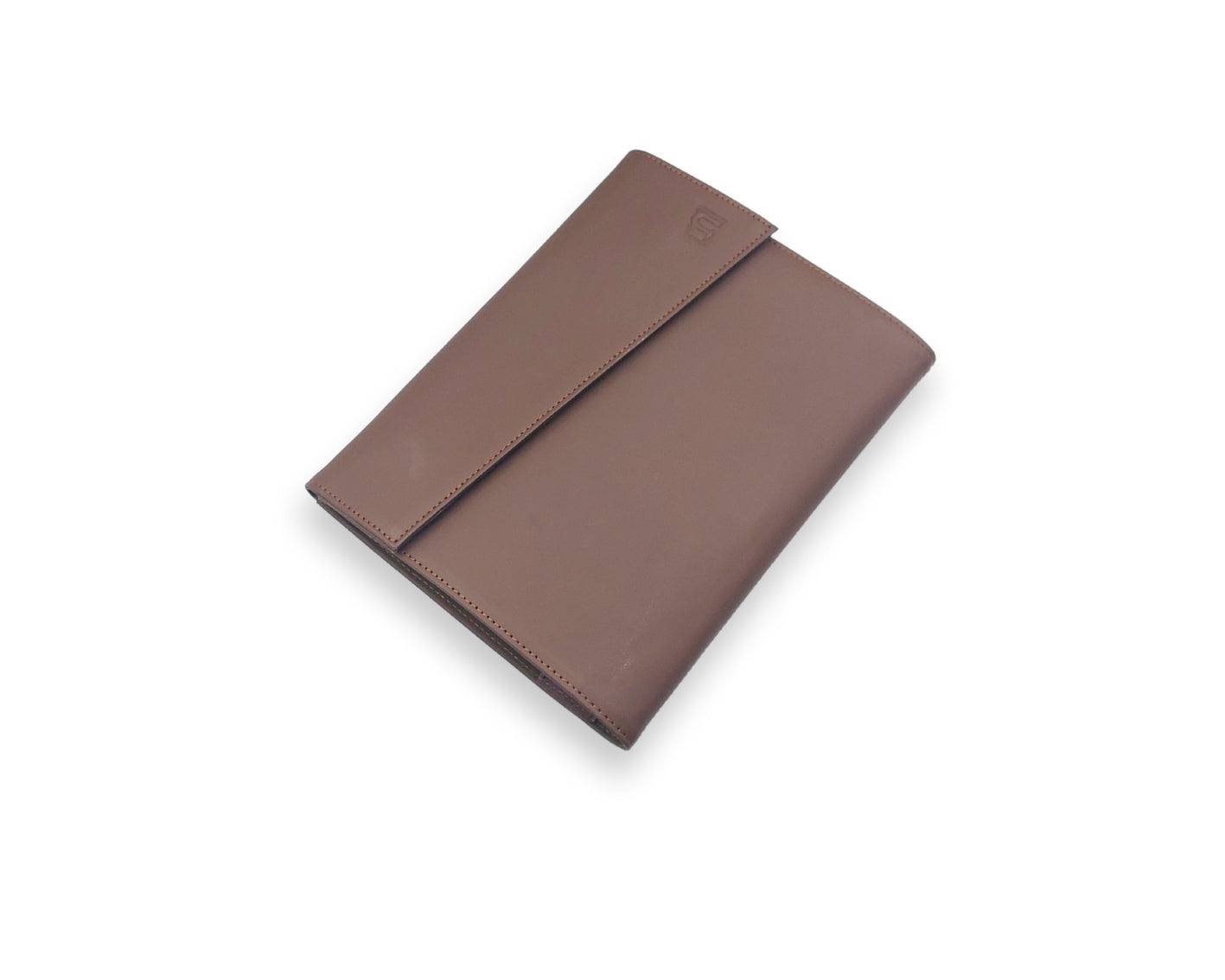 OrbitNote – Leather Diary with Organizer Pockets - Tan