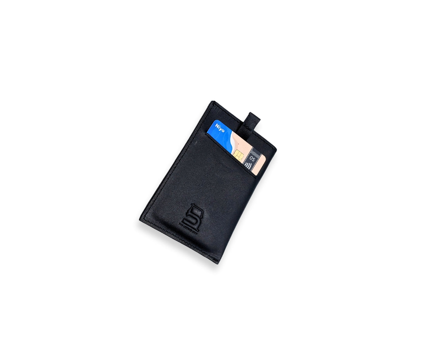 Snap - Slim Pull Tab Card Wallet - Black