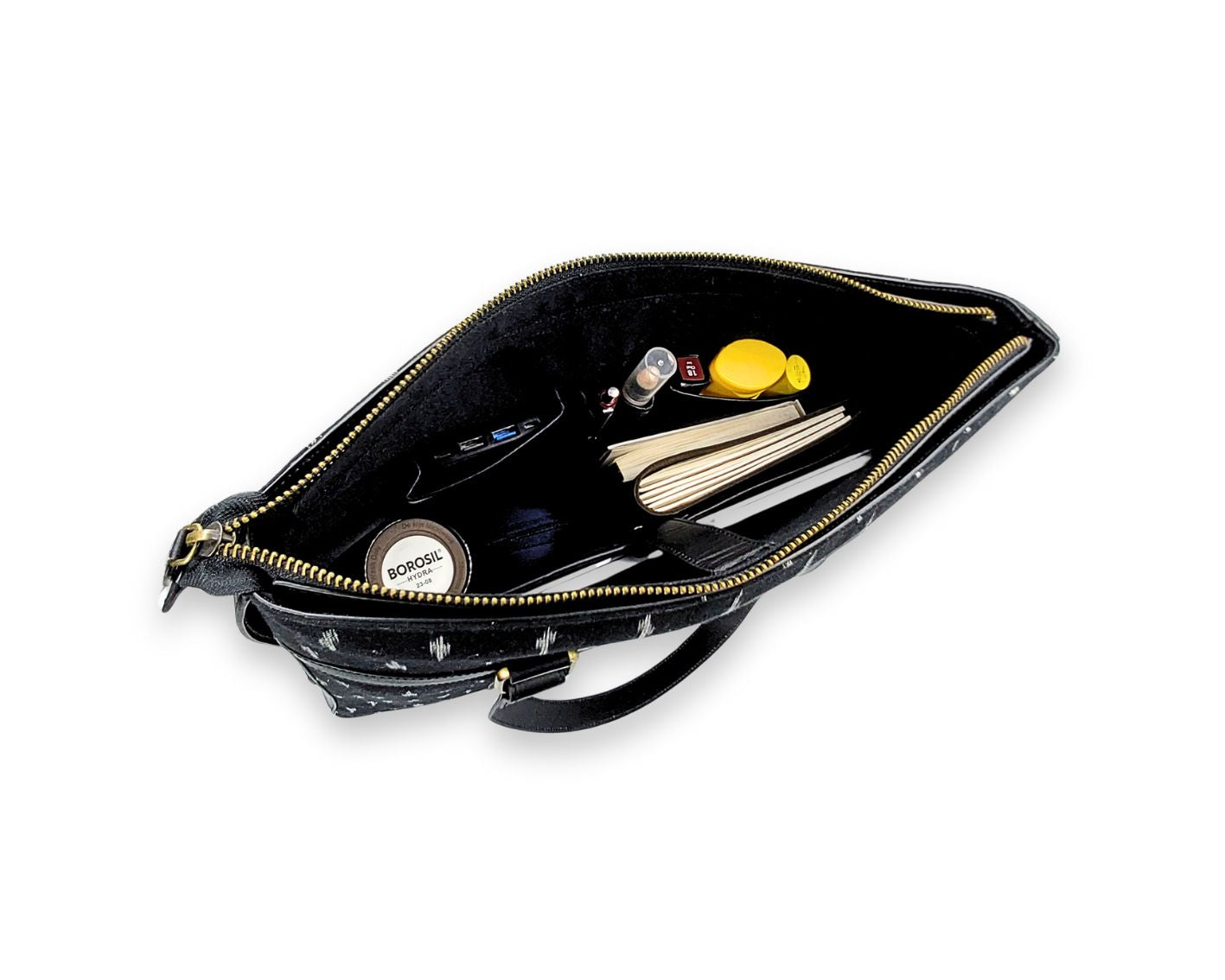 Soho Ikat Tote – Elegant Leather Tote for Women | Office & Everyday Use