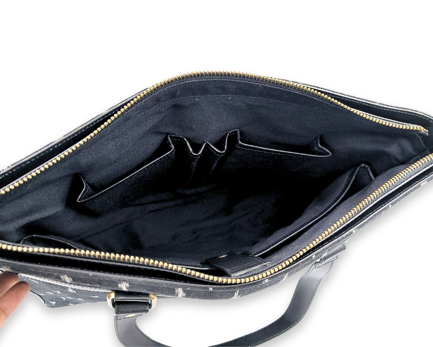 Soho Ikat Tote – Elegant Leather Tote for Women | Office & Everyday Use