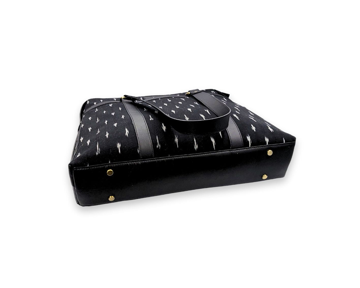 Soho Ikat Tote – Elegant Leather Tote for Women | Office & Everyday Use