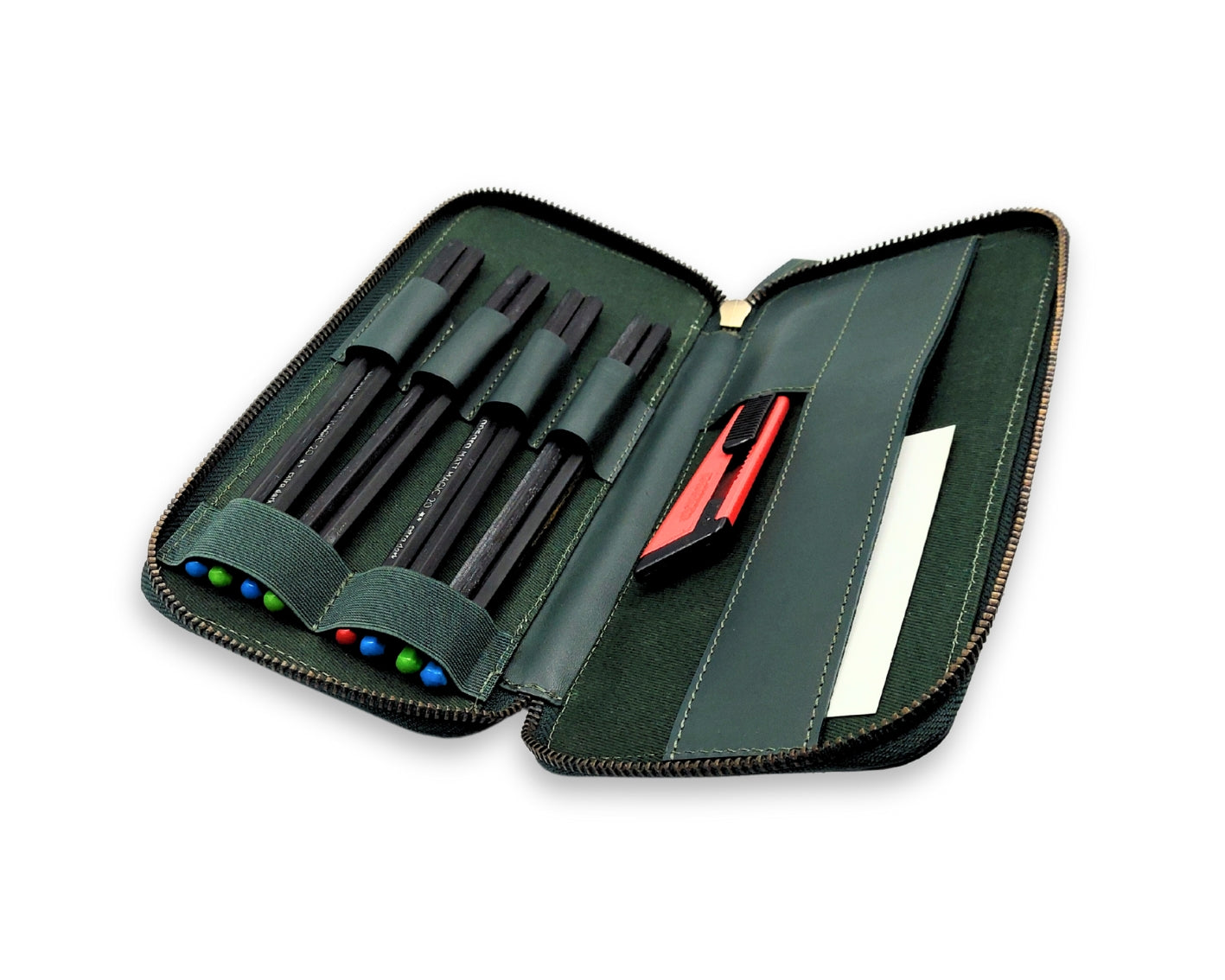 The Artisan Sketch Case - Green
