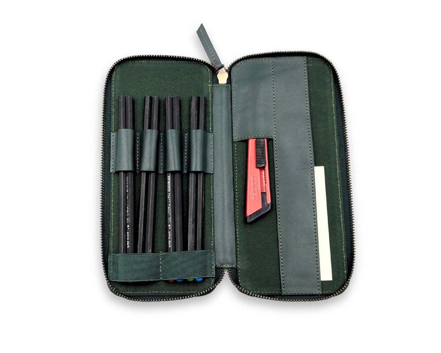 The Artisan Sketch Case - Green