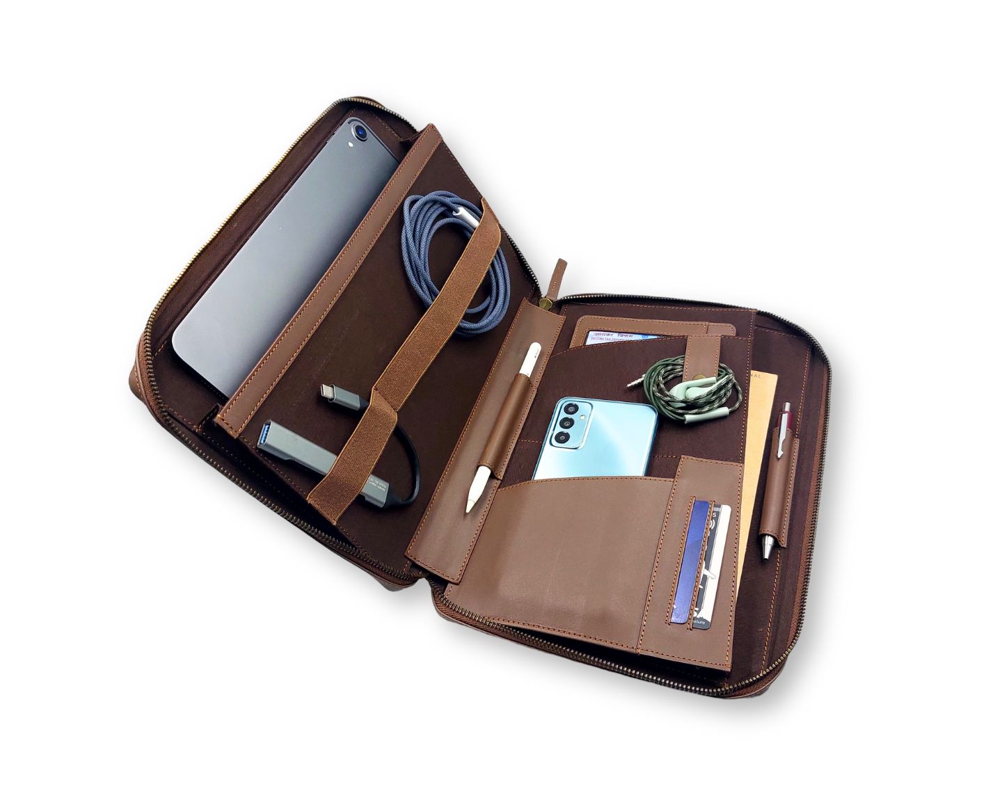 iPad Organiser - Tan