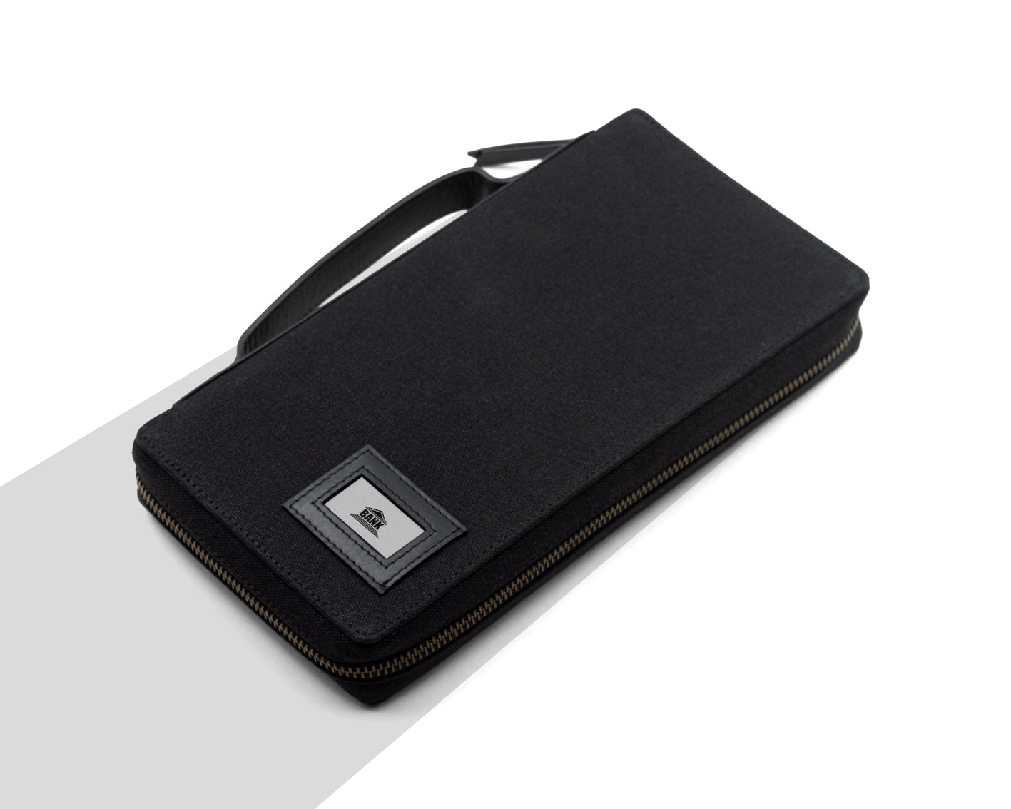 Bank Organiser - Black - The Leather Chef