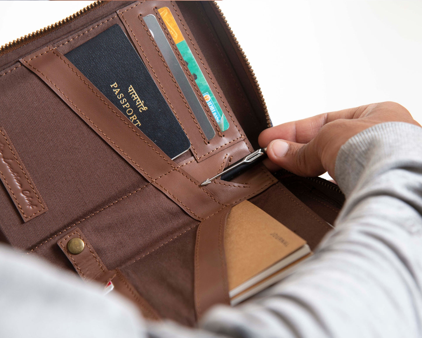 Nomad Passport Organiser - Blue