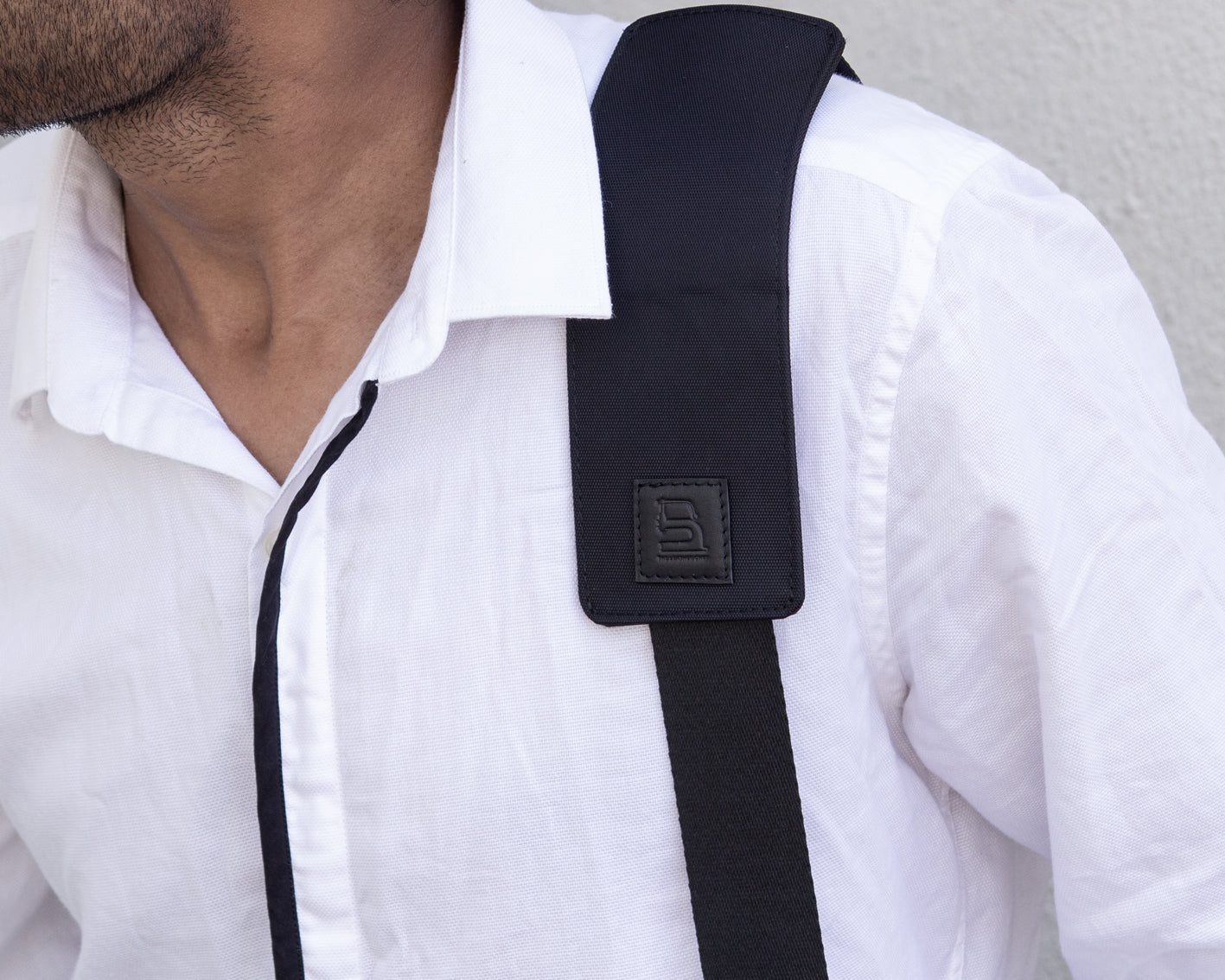 Retro Laptop Bag - Black