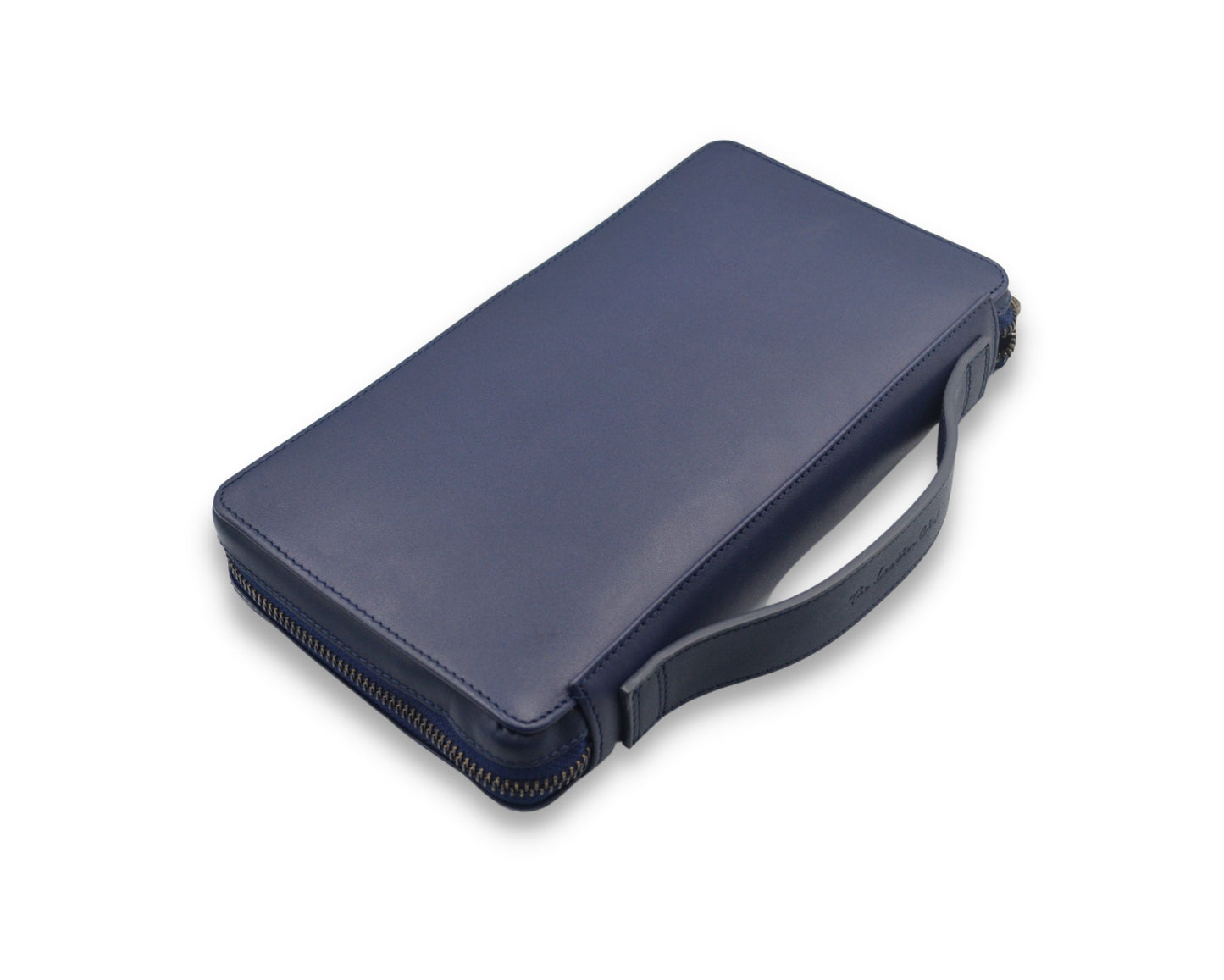 Bank Organiser - Blue (Full Leather)