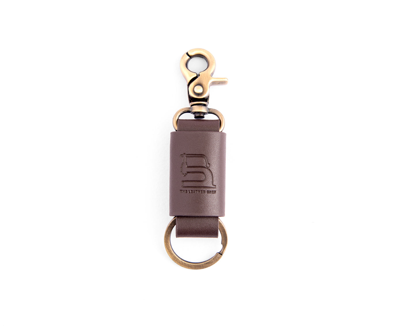 Leather Key Loop - Choco