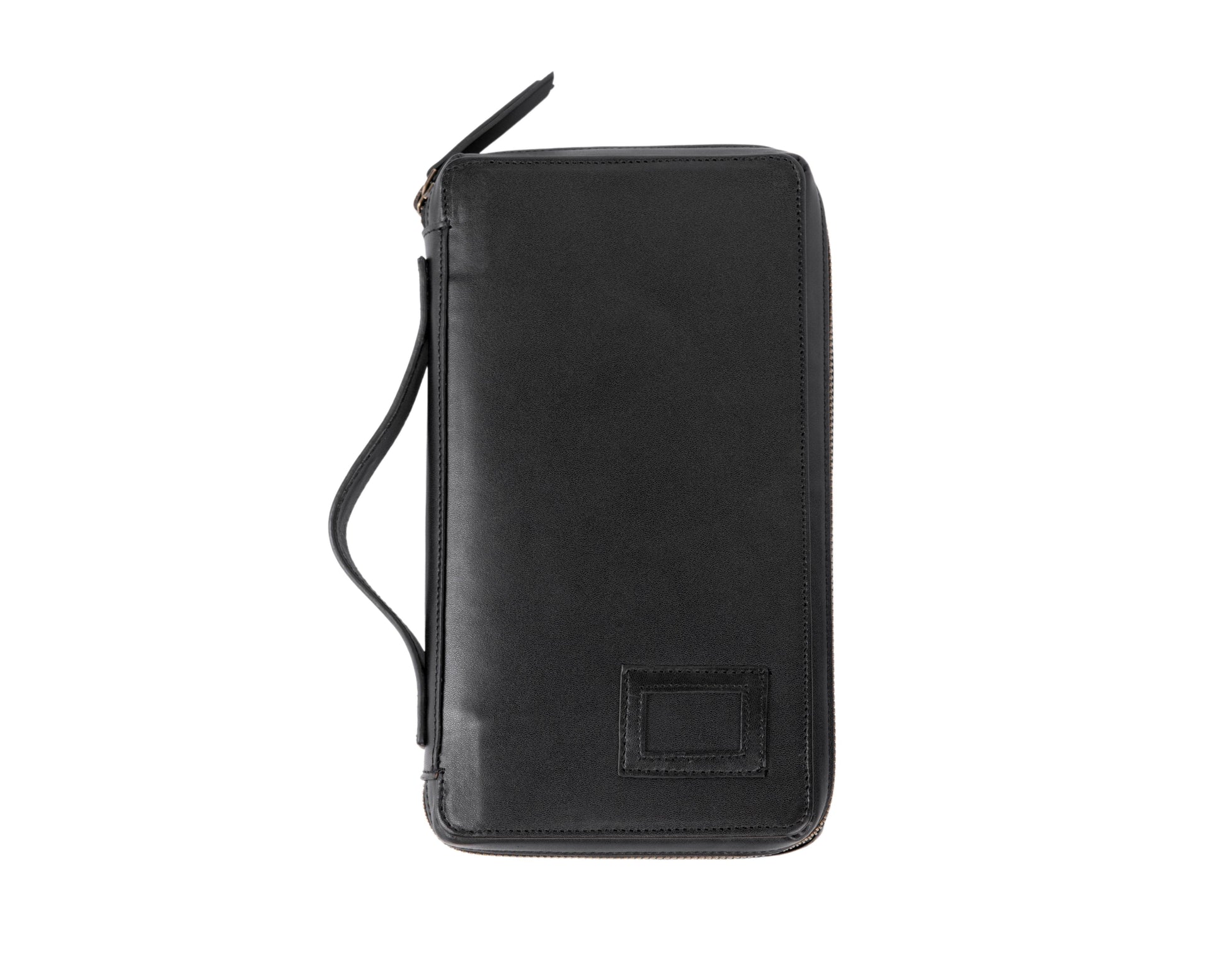 Bank Organiser - BLACK (Full Leather)
