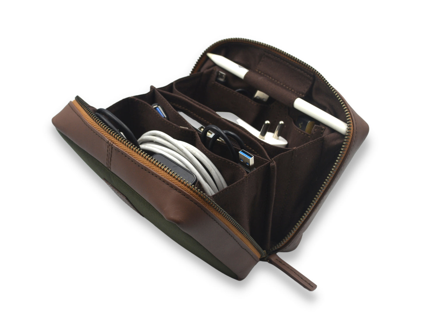 Tech Pouch - Olive (Mini)