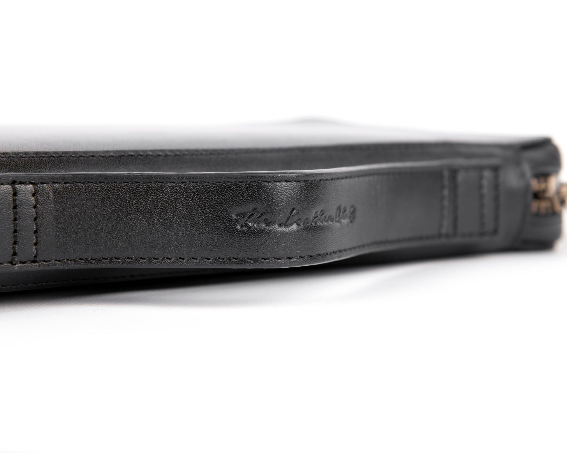 Bank Organiser - BLACK (Full Leather)