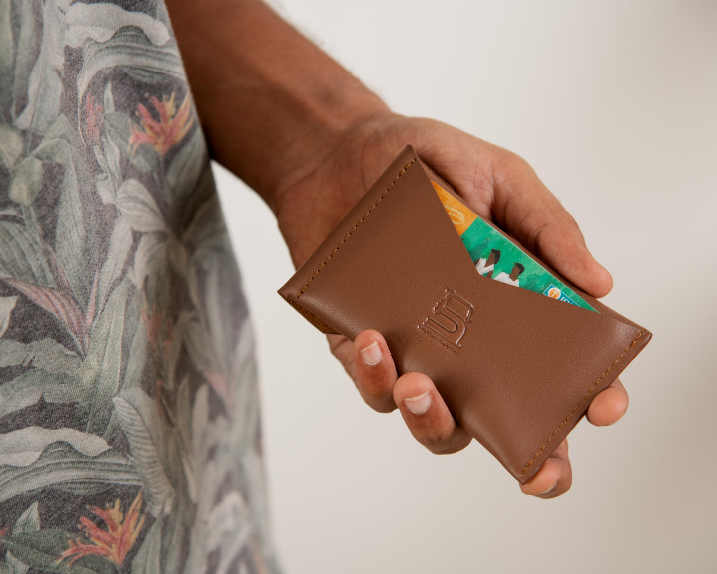 Wave Card + Coin Wallet - TAN