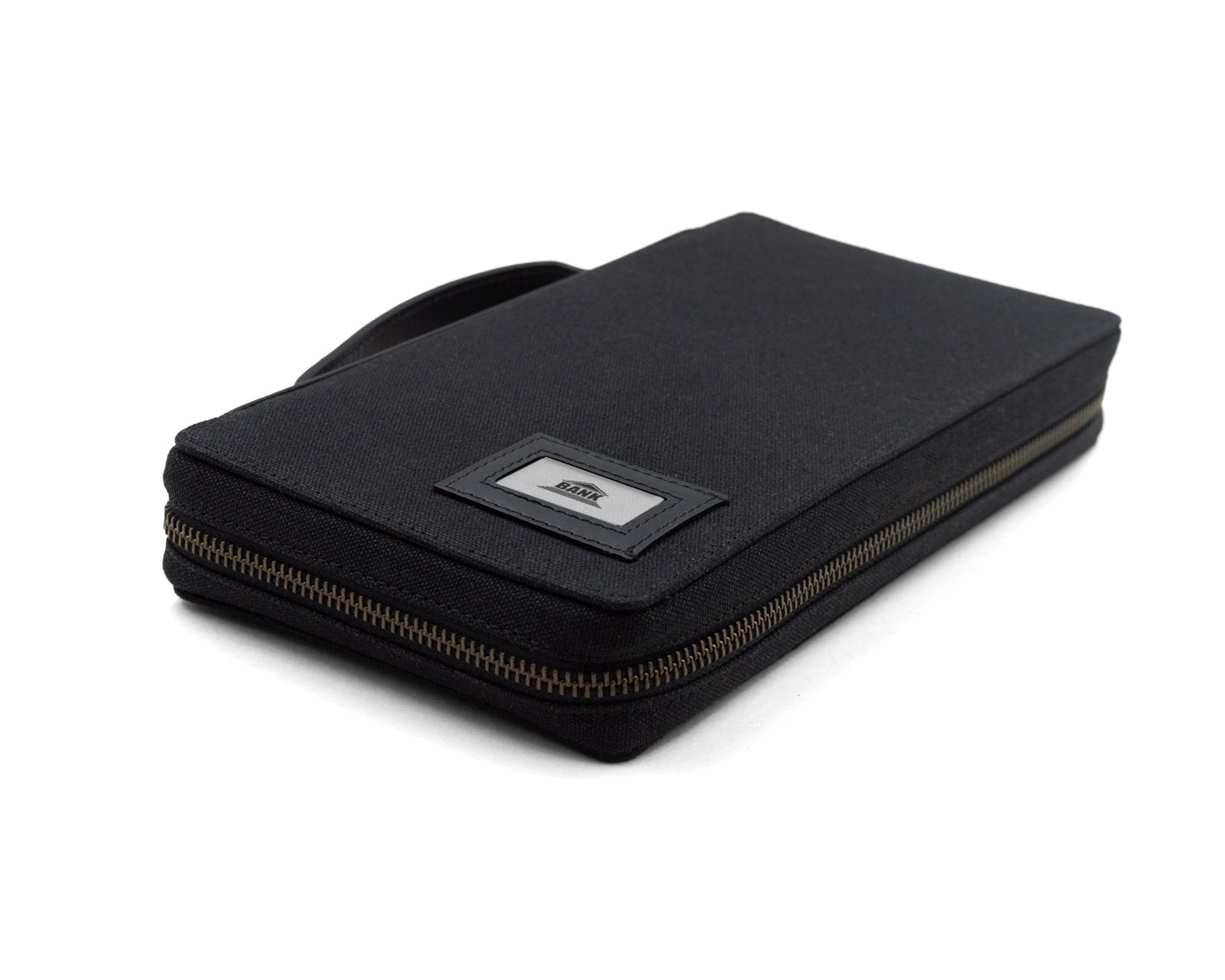 Bank Organiser - Black - The Leather Chef