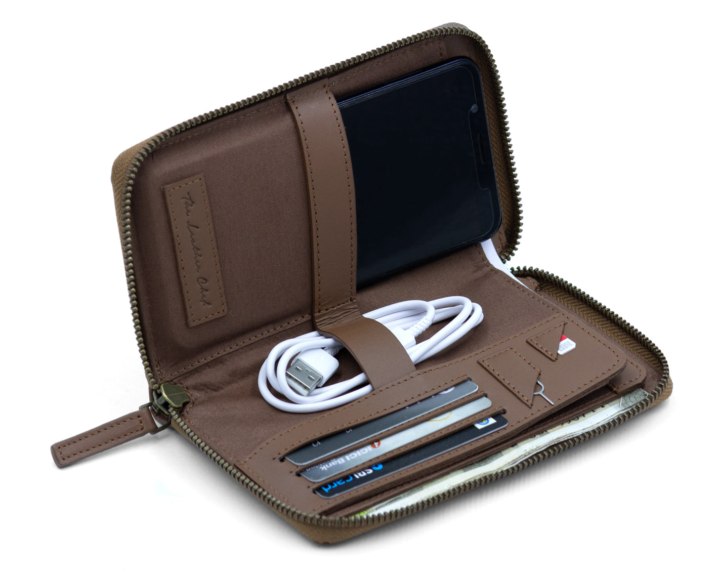 Noble Mobile Clutch - Tan