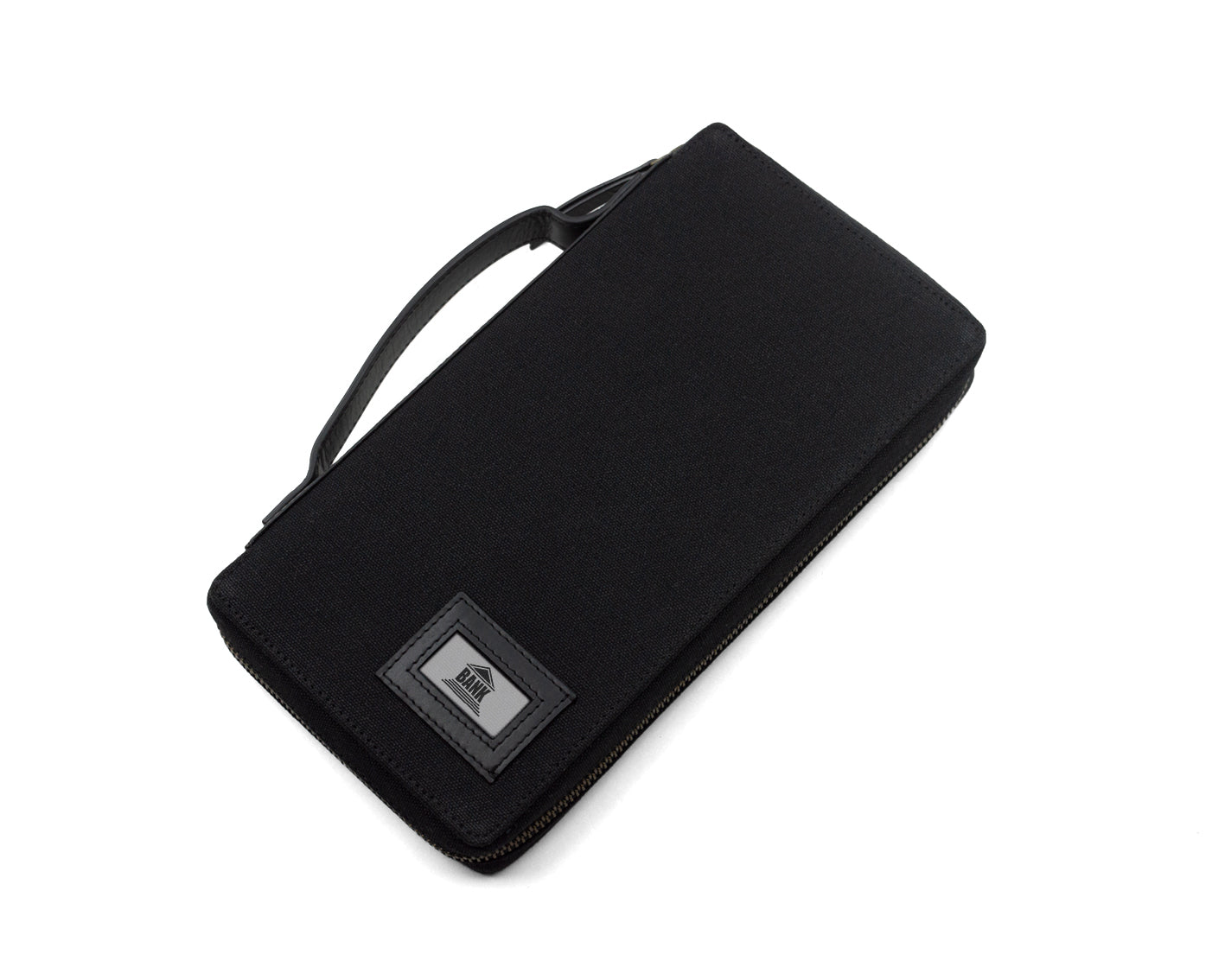 Bank Organiser - Black - The Leather Chef