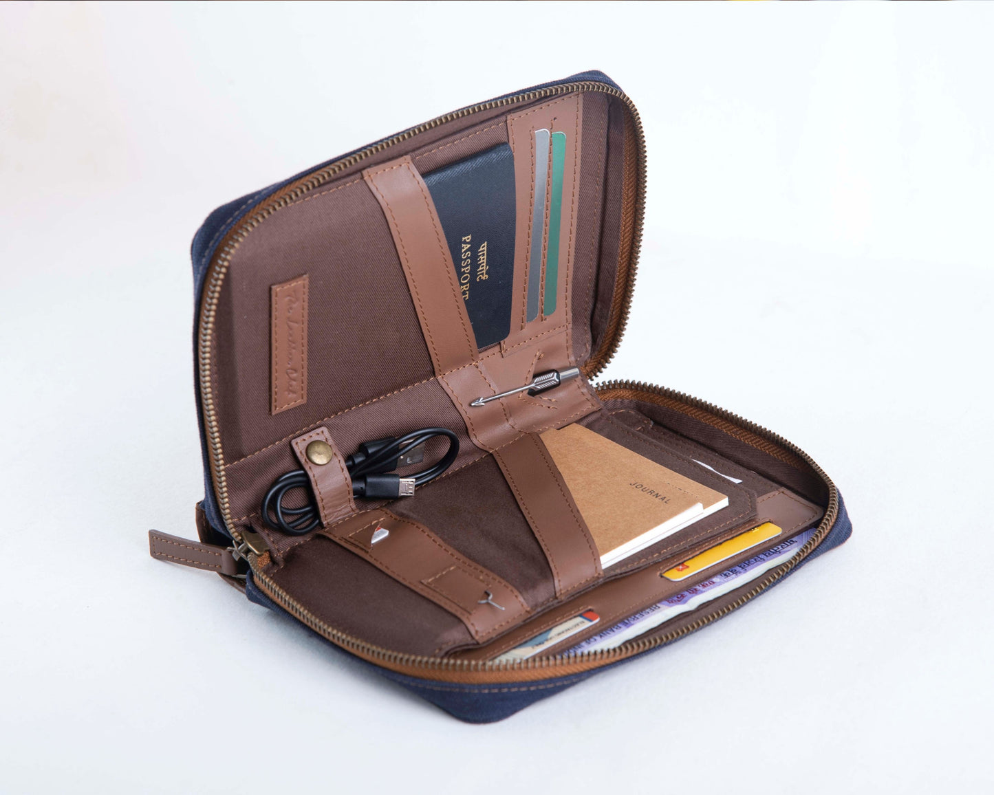 Nomad Passport Organiser - Blue