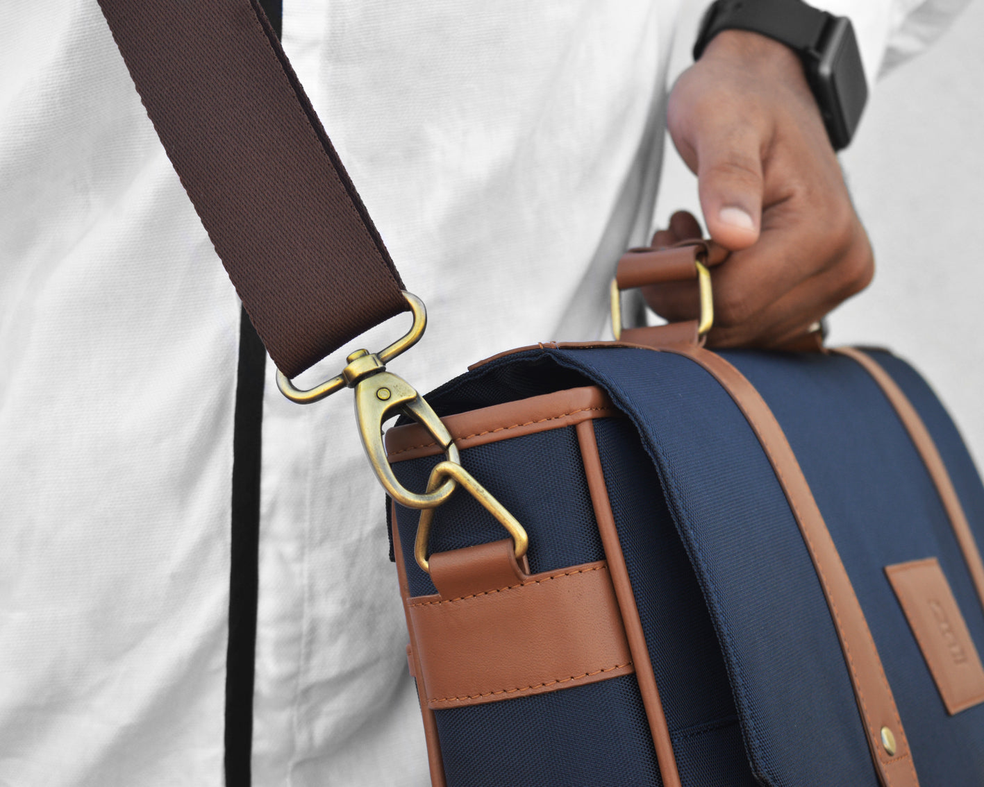 Retro - Laptop Bag - The Leather Chef