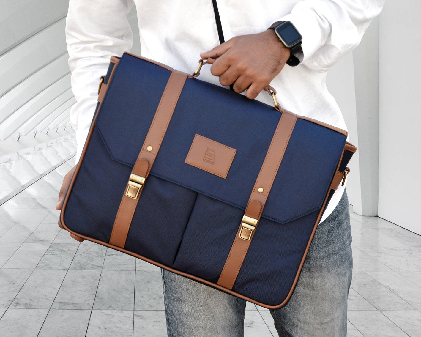 Retro - Laptop Bag - The Leather Chef