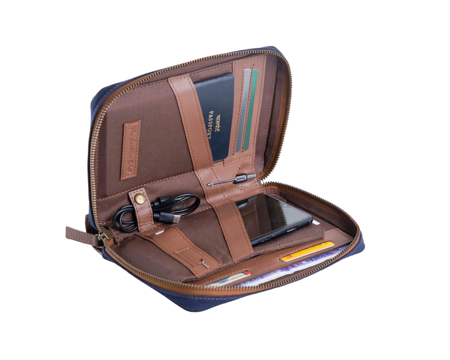 Nomad Passport Organiser - Blue