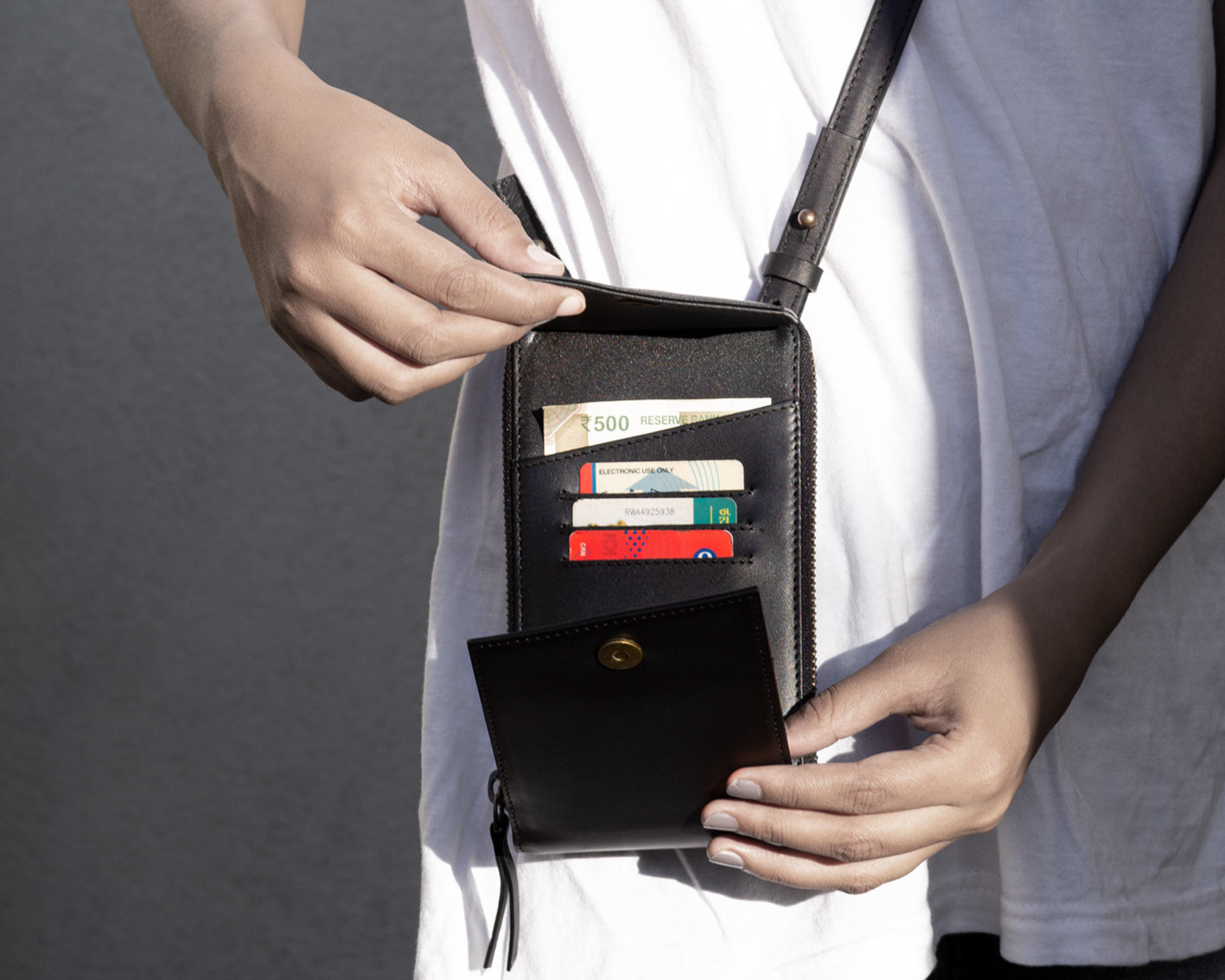Urban Crossbody Sling - Black
