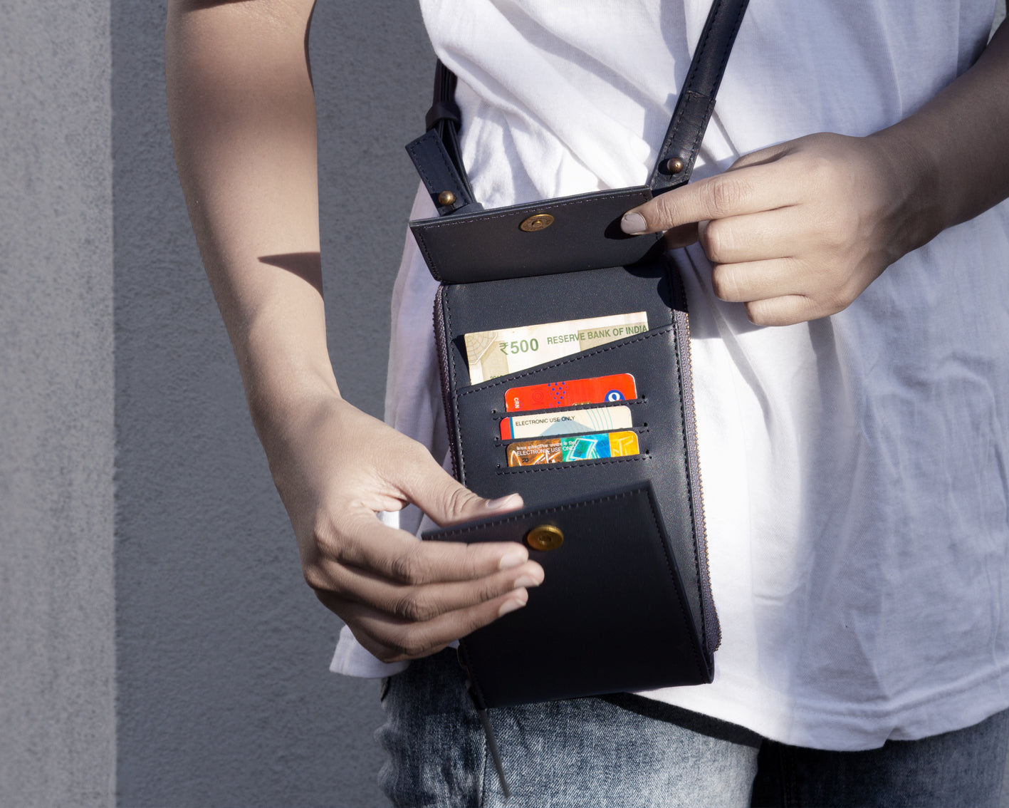 Urban Crossbody Sling - Midnight Blue