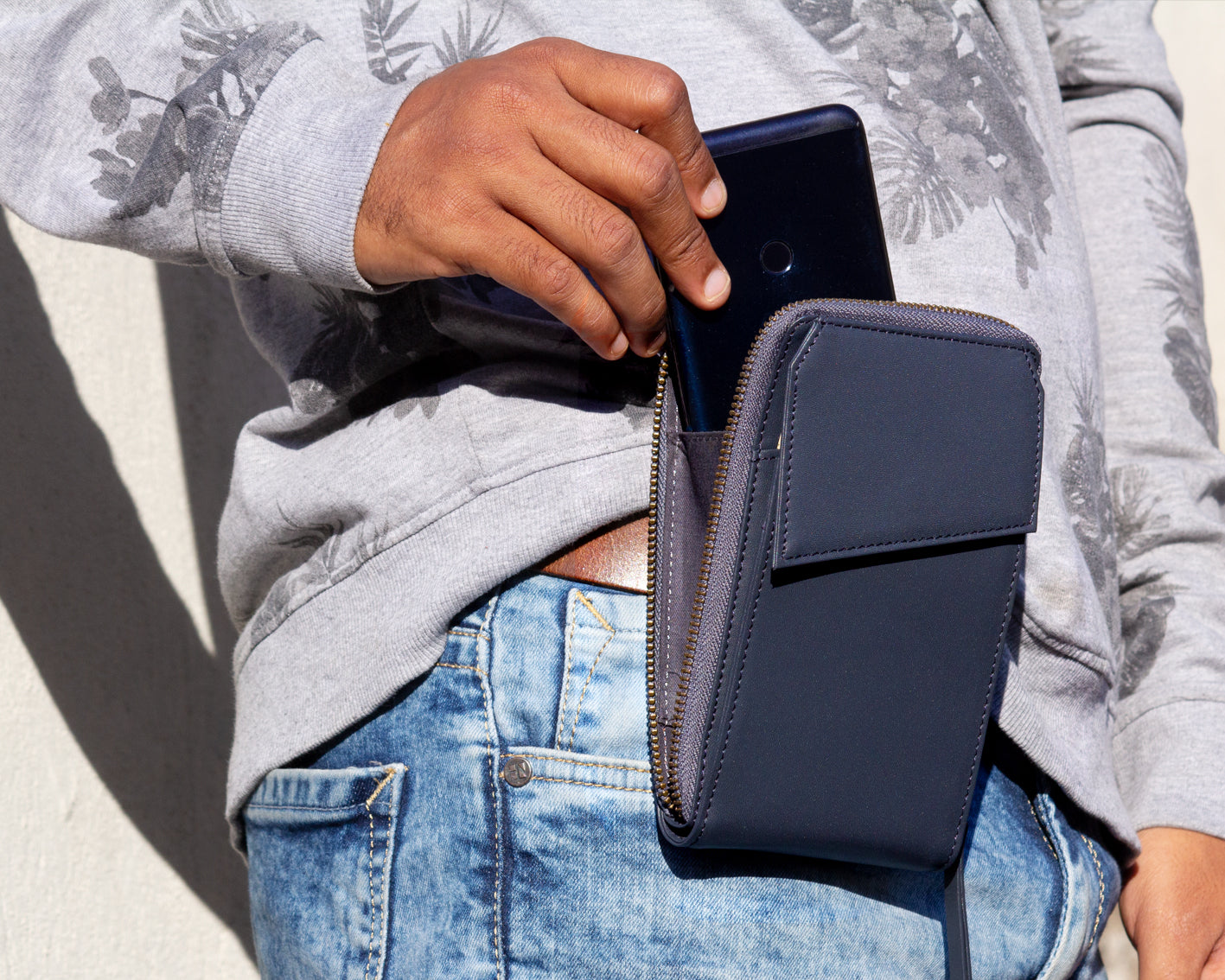 Urban Crossbody Sling - Midnight Blue