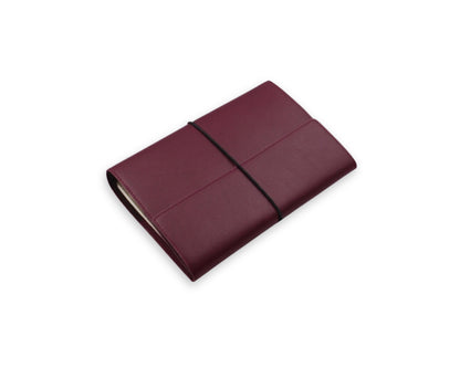 Trifold-Utility Journal with Pockets - Old Mauve (A5 Size)
