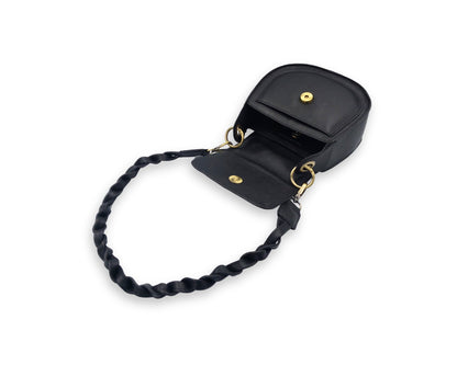 Adriana Cross Body and Shoulder Ladies Bag - Black