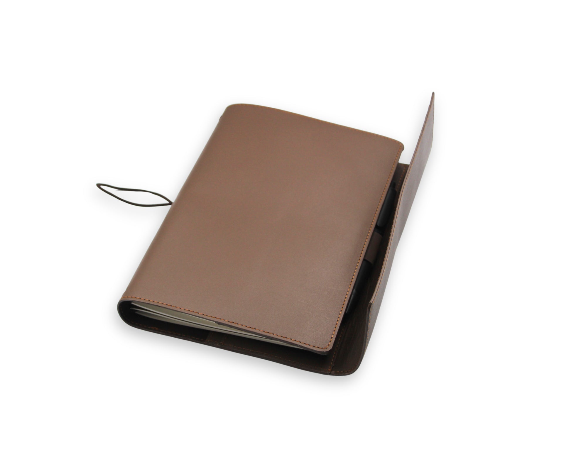 Trifold-Utility Journal - Brown (A5 Size)