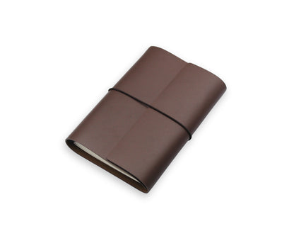 Handmade Leather Trifold Field Journal - Brown